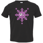 Kids Ube Sun and Stars Toddler Jersey T-Shirt